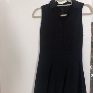 Alice + Olivia black skater dress